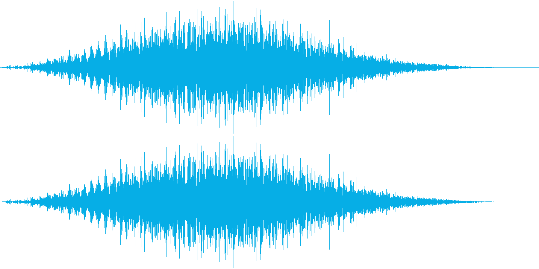 音侍SE「フルフル〜」軽快な振り鈴の音の再生済みの波形