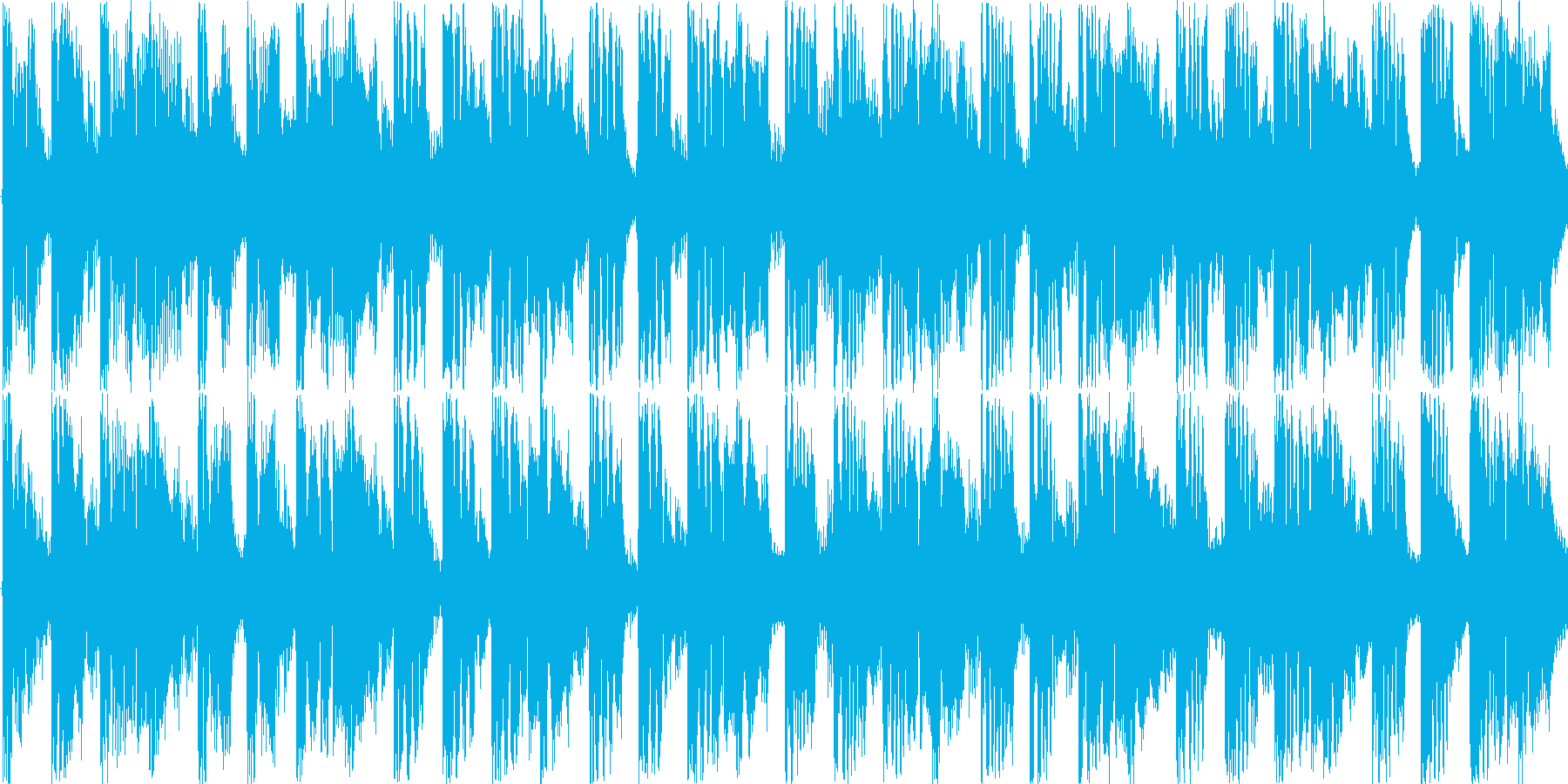 デトロイトを意識した楽曲です。の再生済みの波形