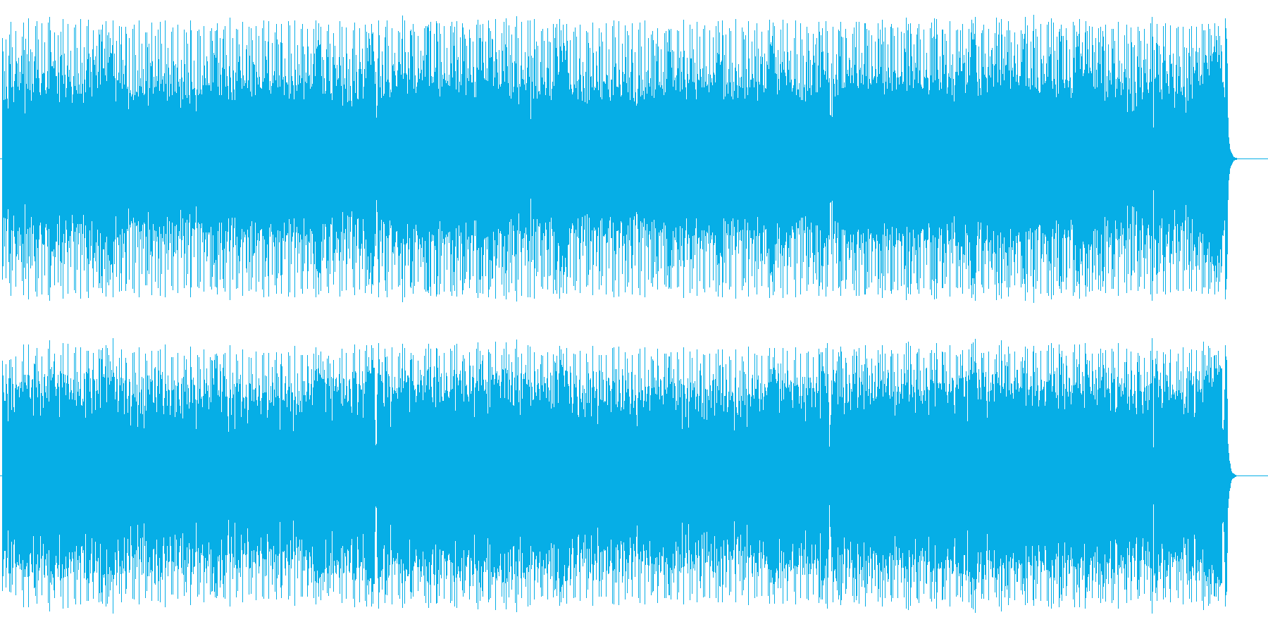 健やかなほのぼのポップ(フルサイズ)の再生済みの波形