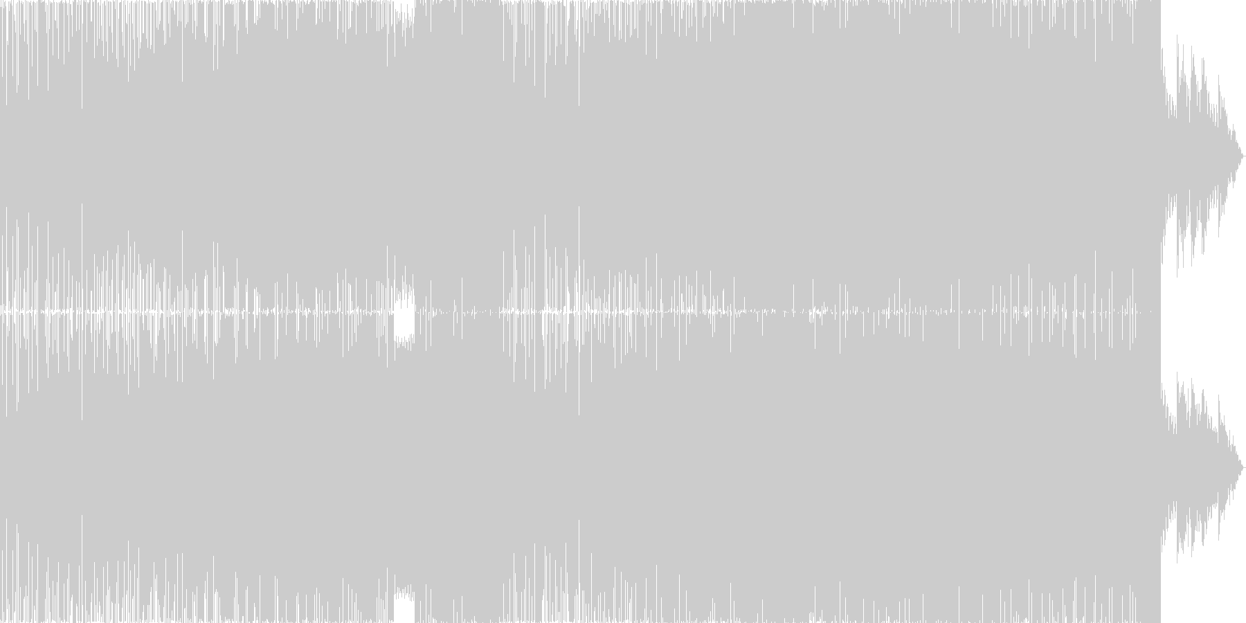 情熱のDnBの未再生の波形