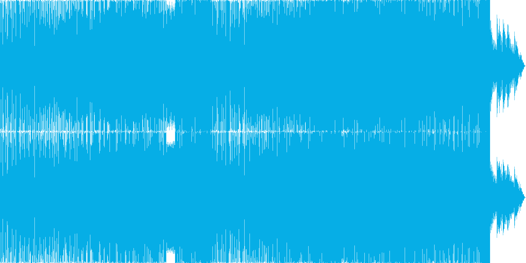 情熱のDnBの再生済みの波形