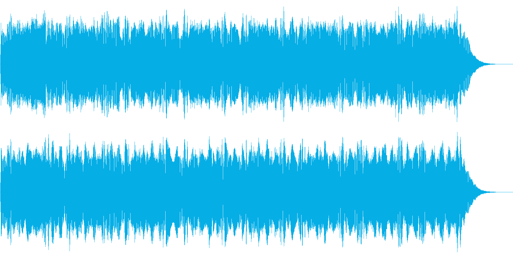 ライトセーバー音 ロング版 ブーン 光剣の再生済みの波形