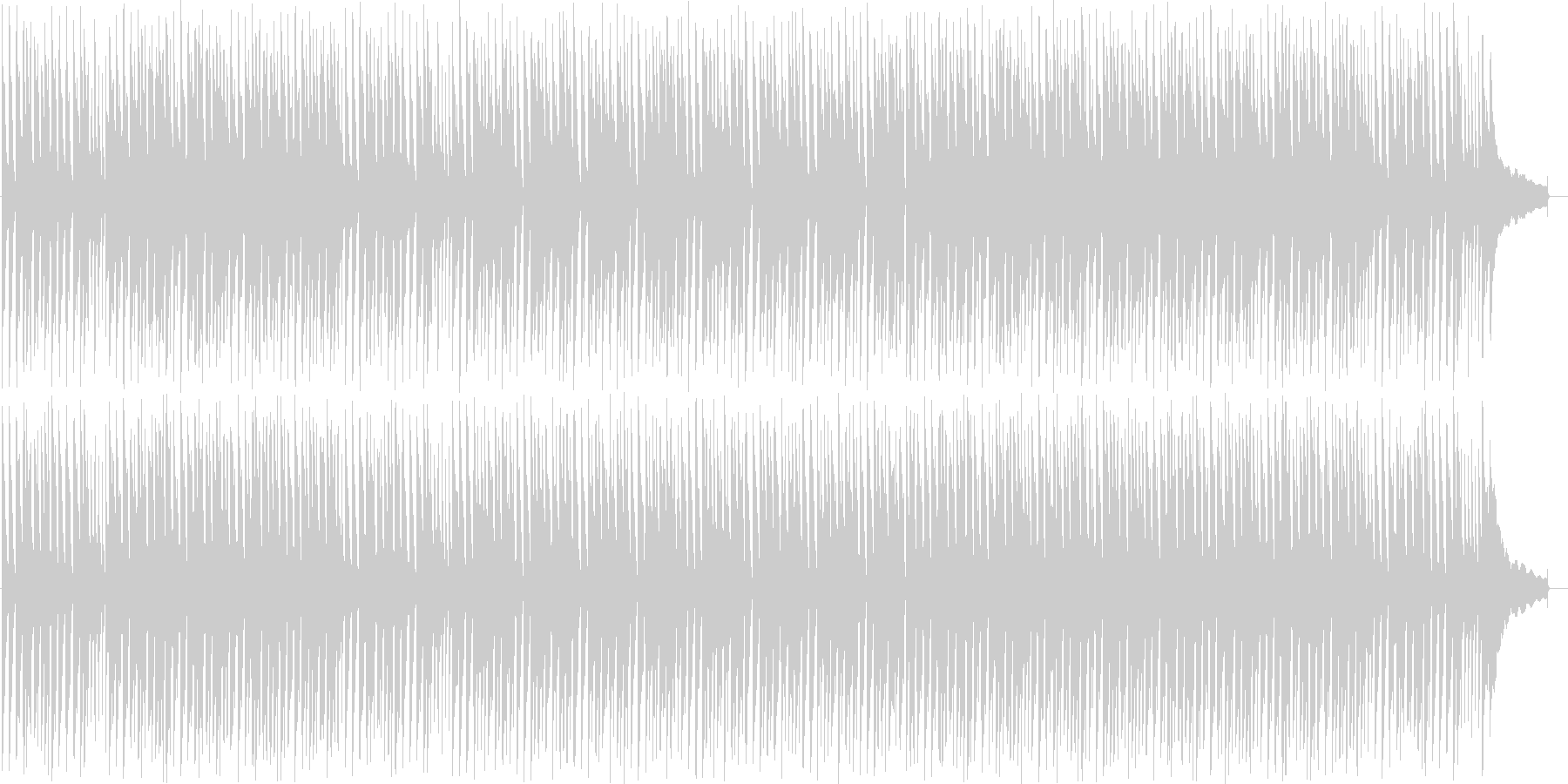 明るく楽しいほのぼのBGM♪の未再生の波形