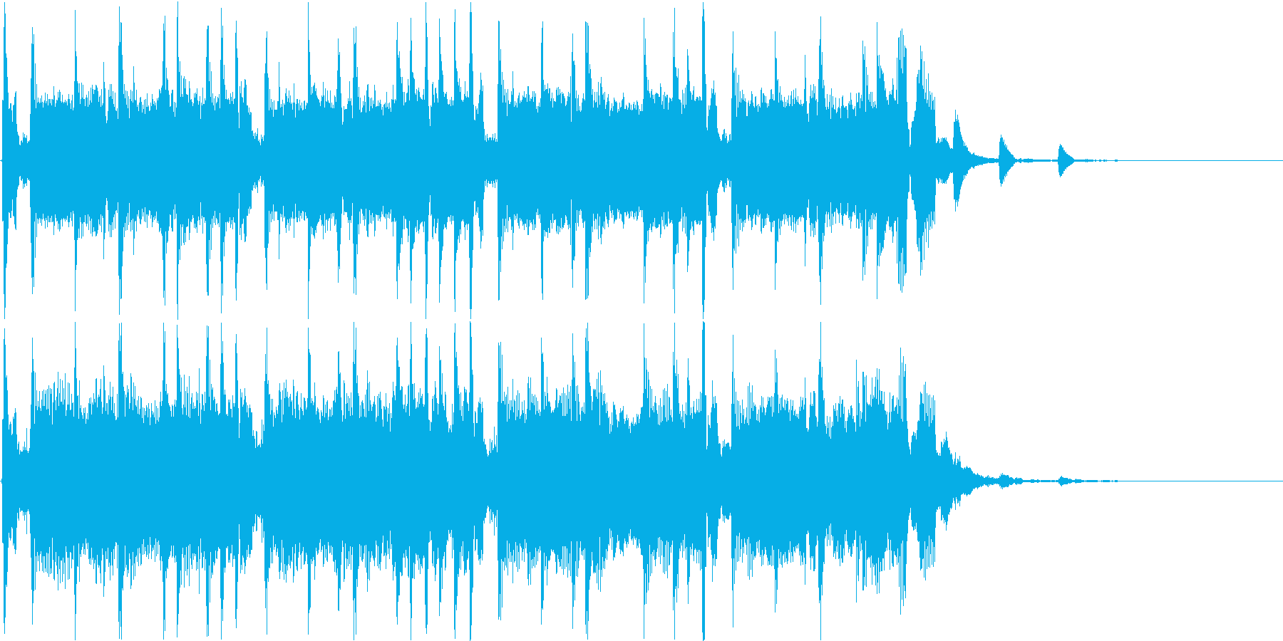夜を意識した短いシーン効果音です。の再生済みの波形