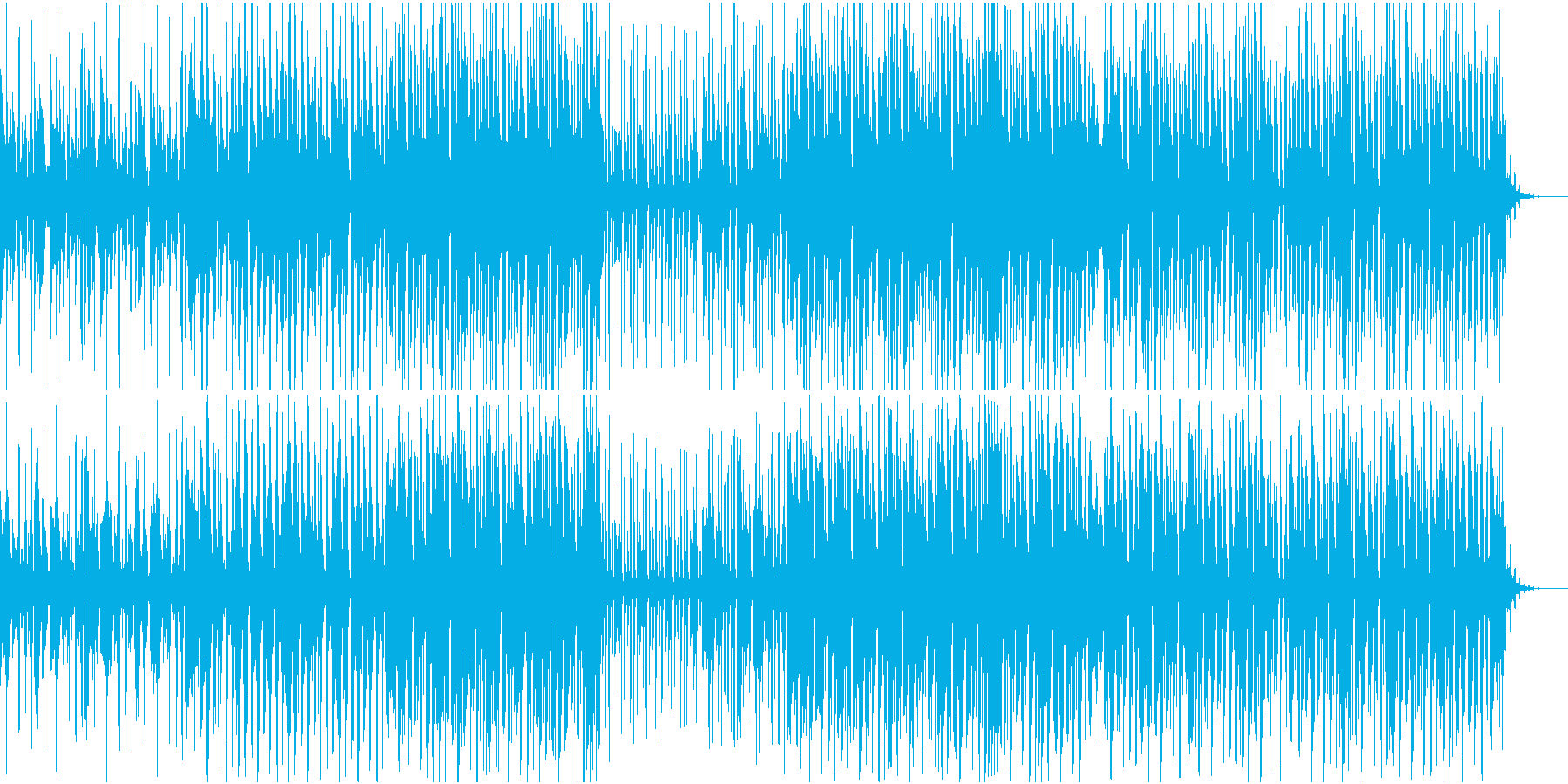 チルハウス系の癒されるBGMです。の再生済みの波形