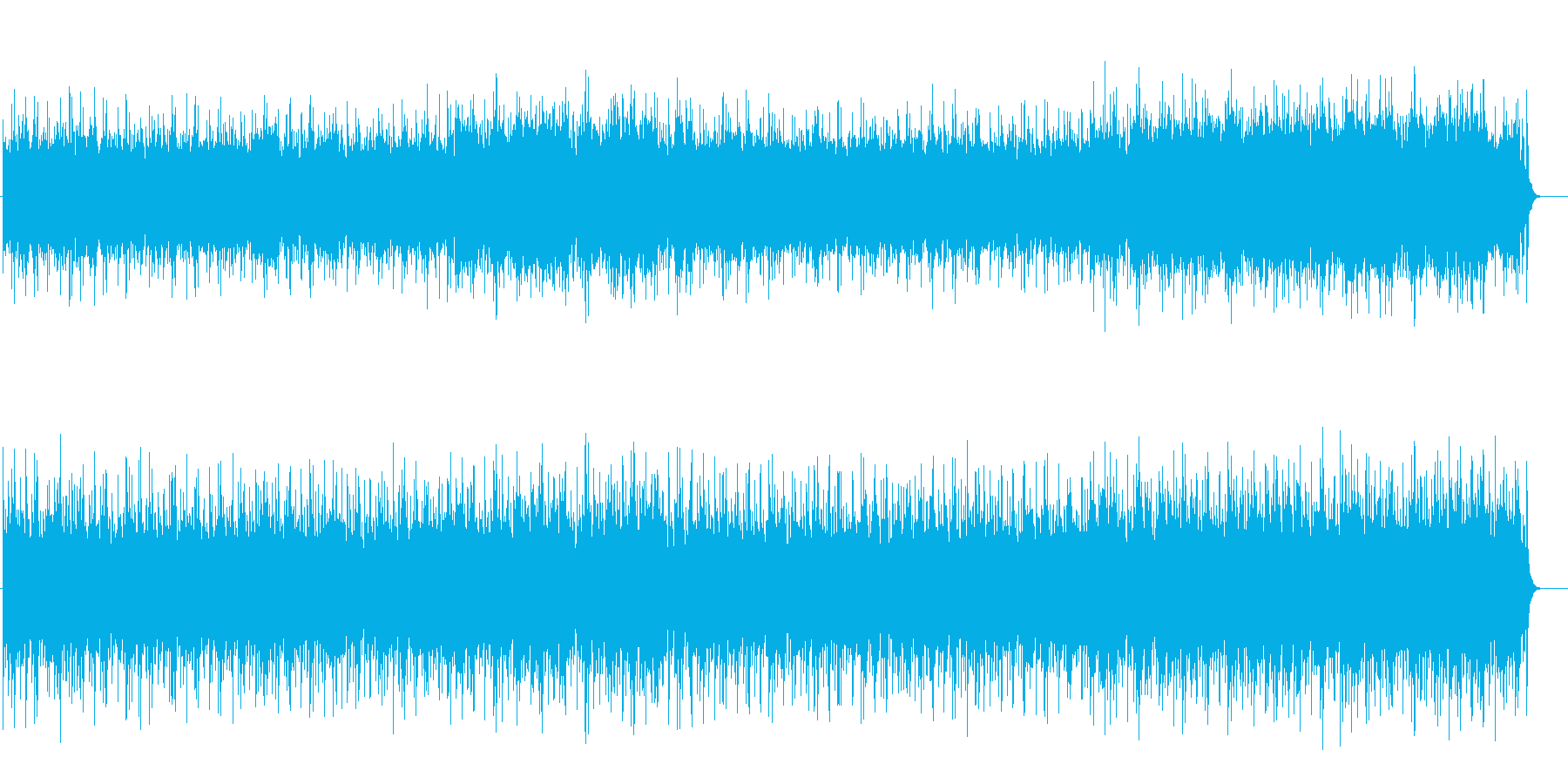 素朴なフォークポップス(フルサイズ)の再生済みの波形