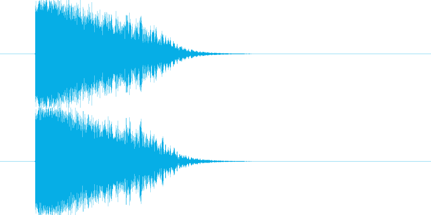 低音と光りのSEをMIXし作成しました…の再生済みの波形