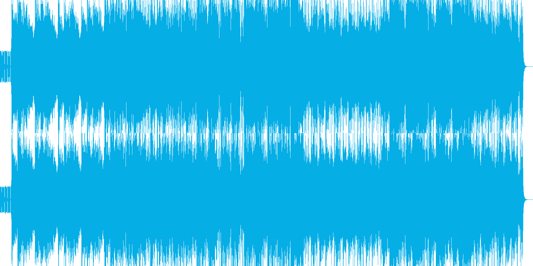 尺八/エレクトロ/和風/四つ打ち/三味線の再生済みの波形