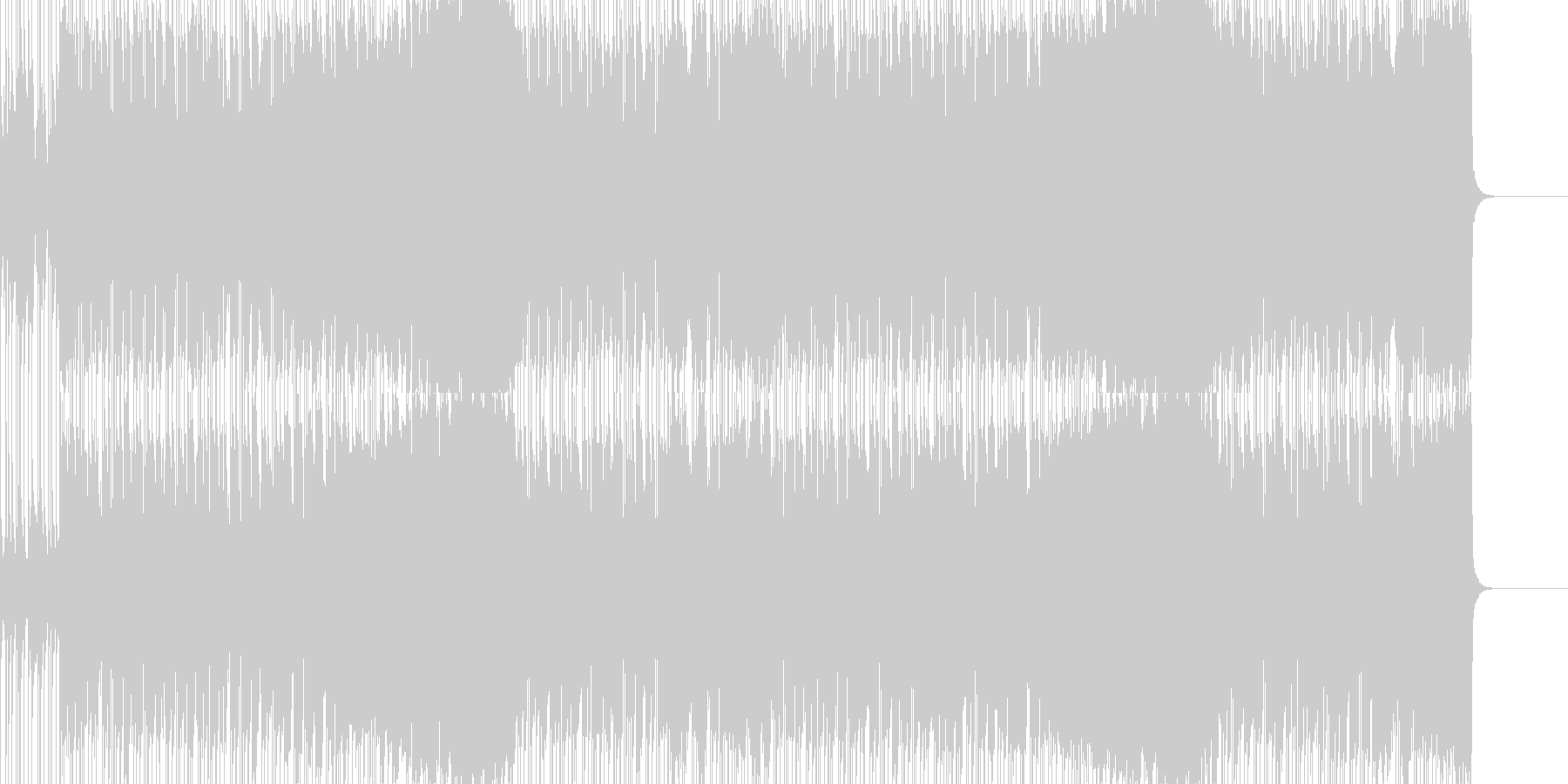 冬のフィールドイメージBGM・戦地に赴くの未再生の波形