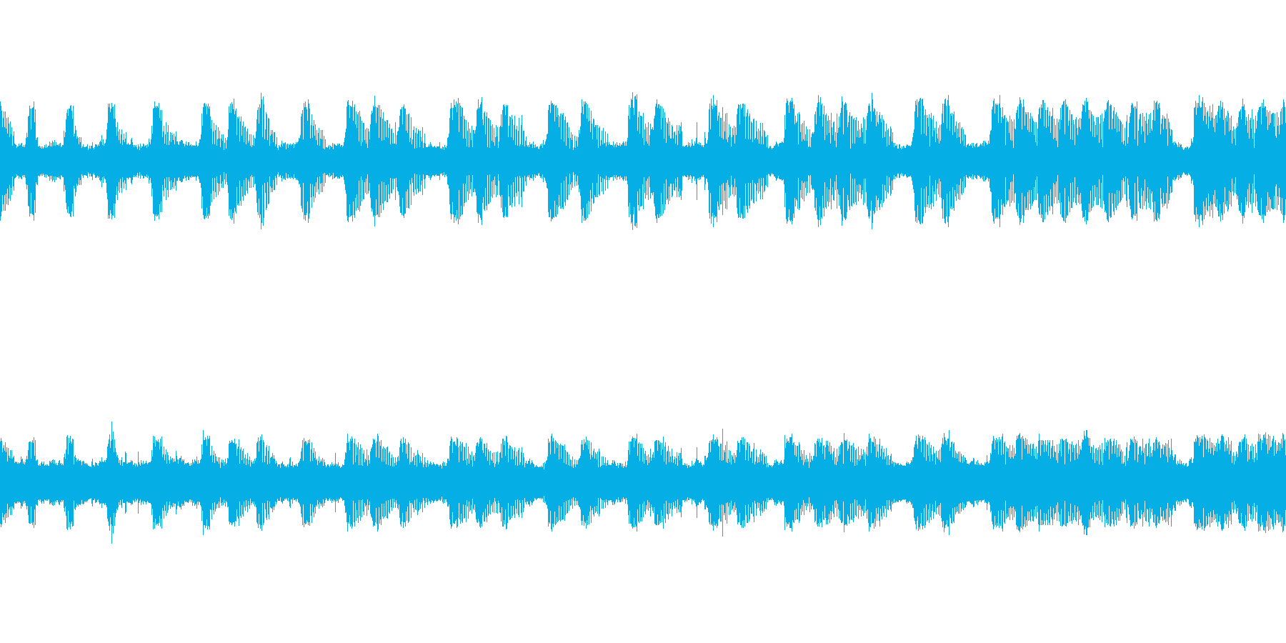 【環境音】虫、鳥─秋の里山その3こおろぎの再生済みの波形