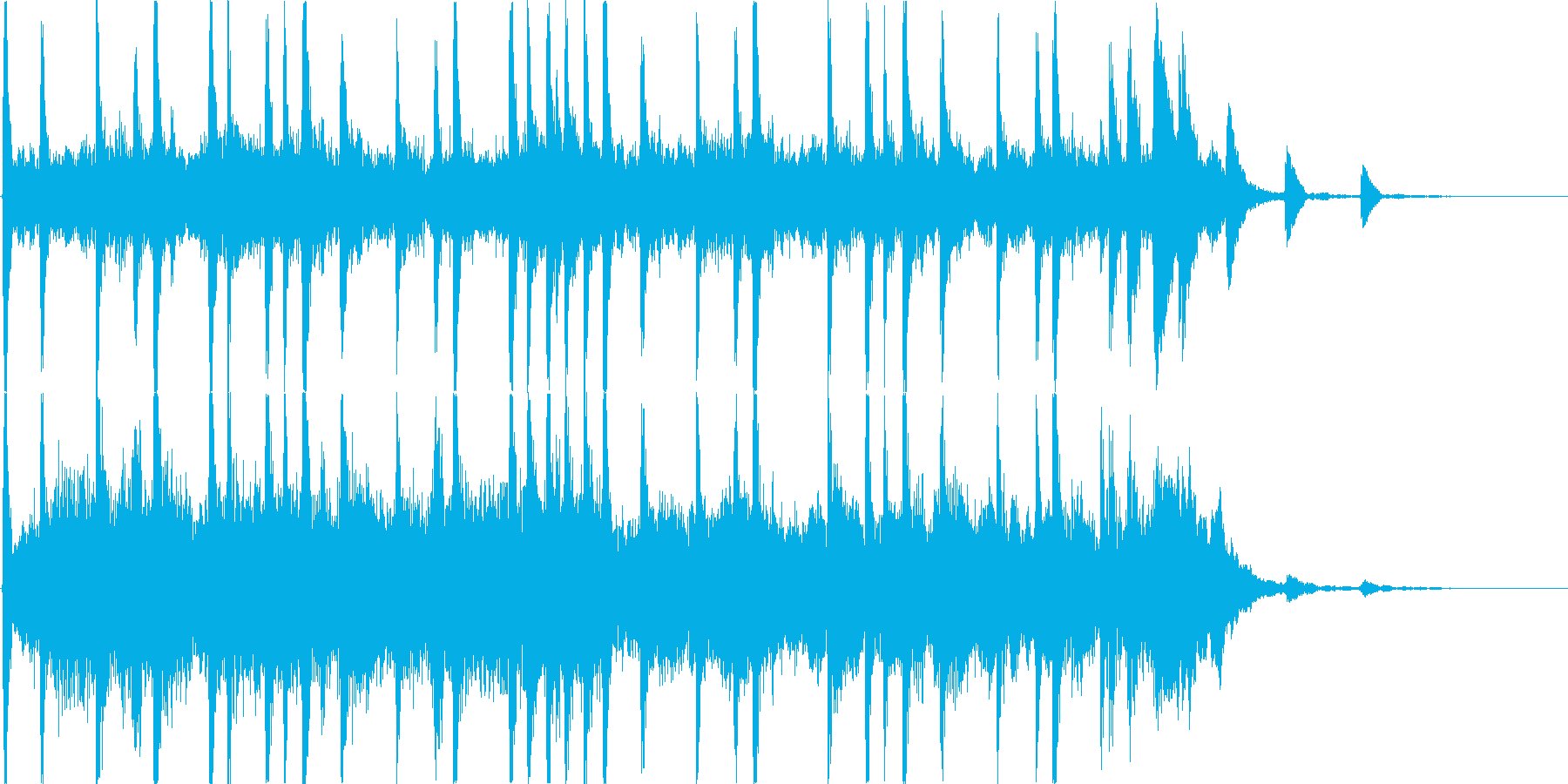 夜を意識した短いシーン効果音です。の再生済みの波形