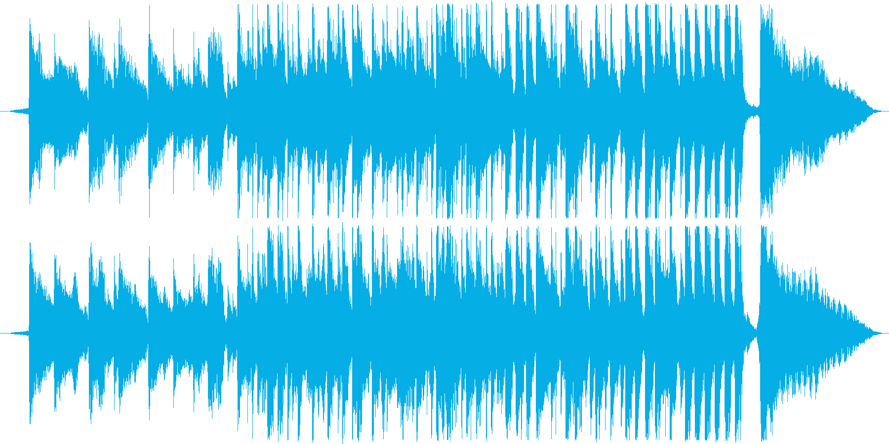 30秒CM用(JAZZ)の再生済みの波形