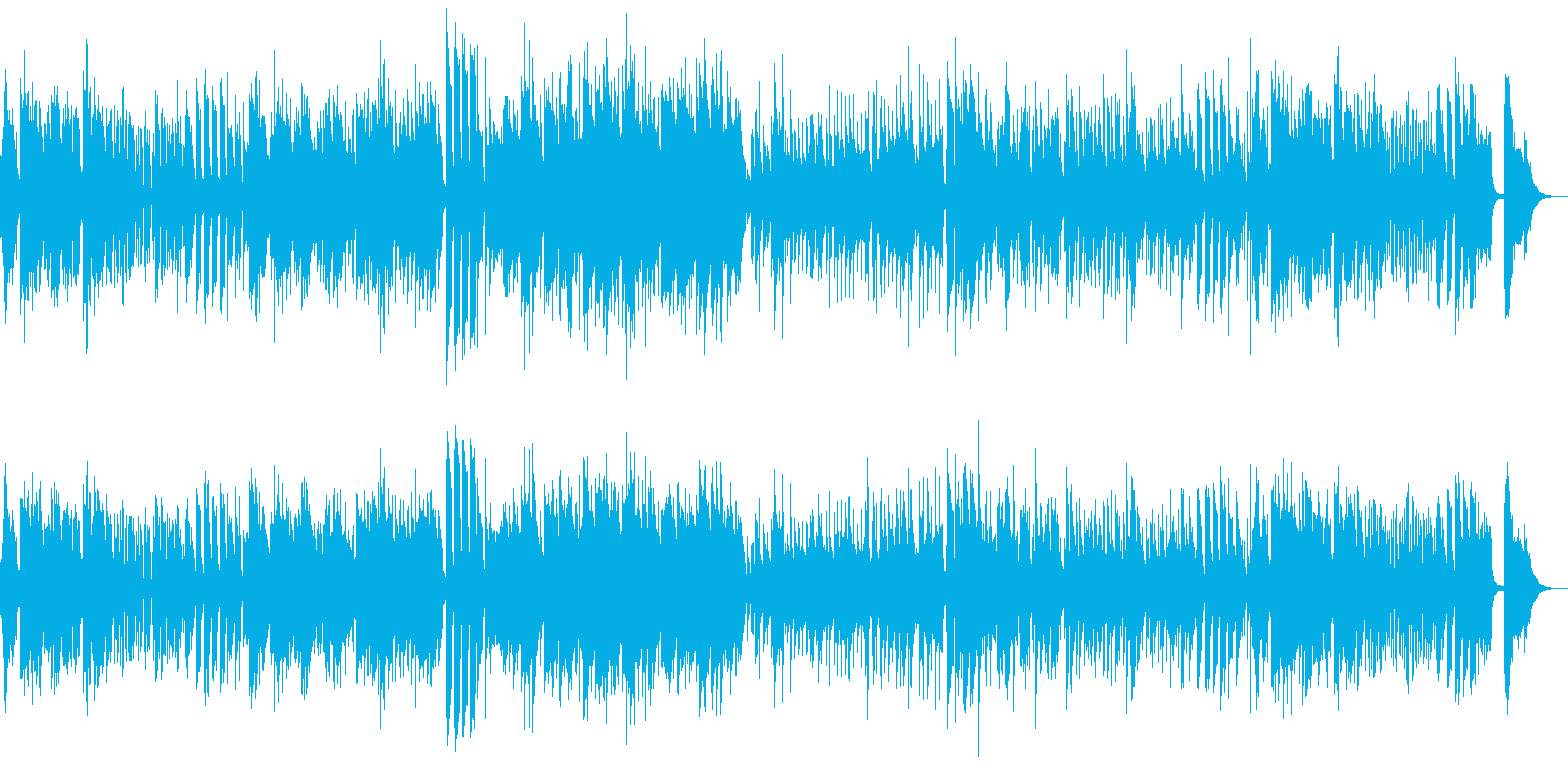 JAZZ!パーティーを始めよう!!の再生済みの波形
