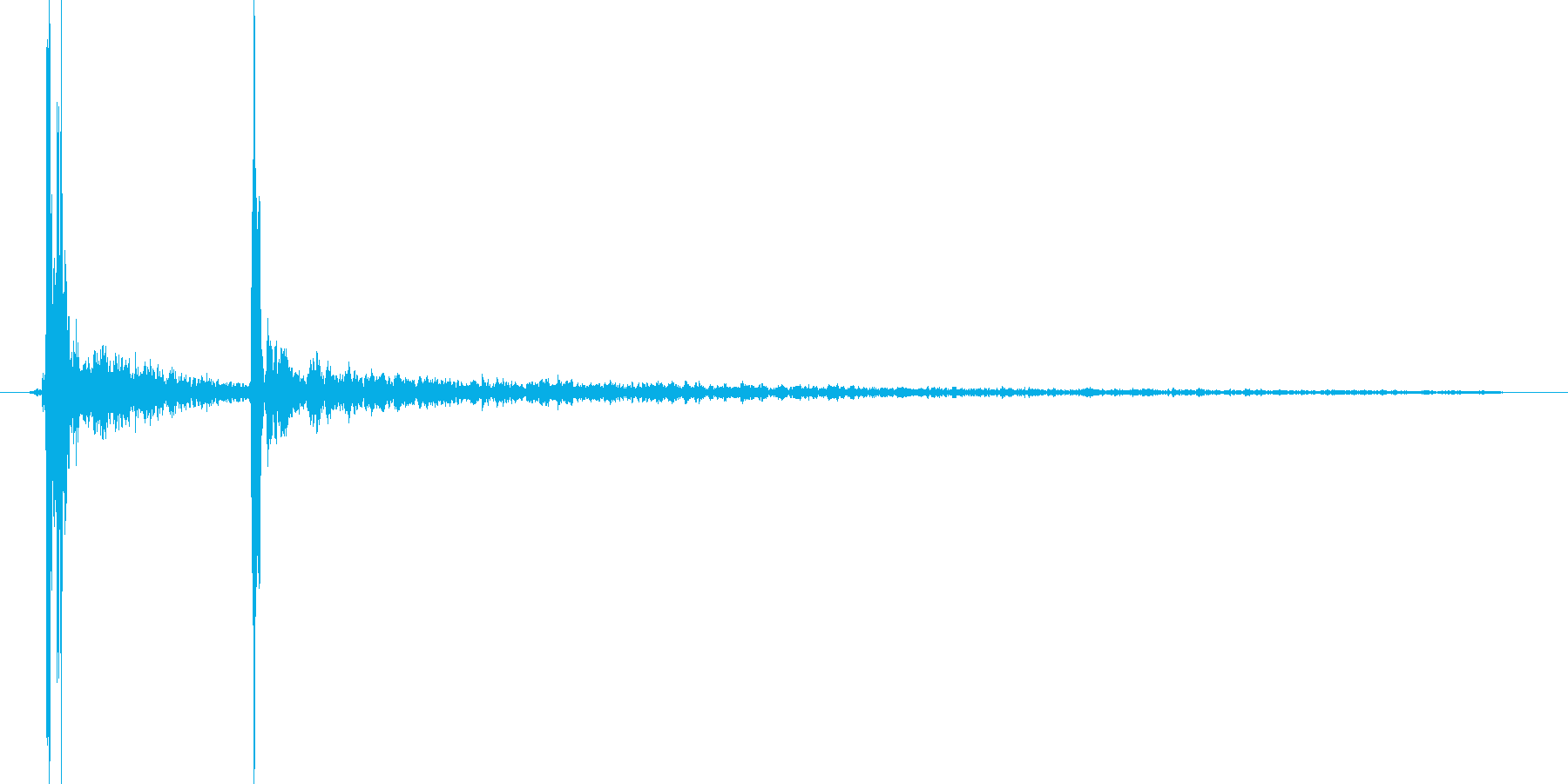 水滴、水の落ちる音です 05の再生済みの波形