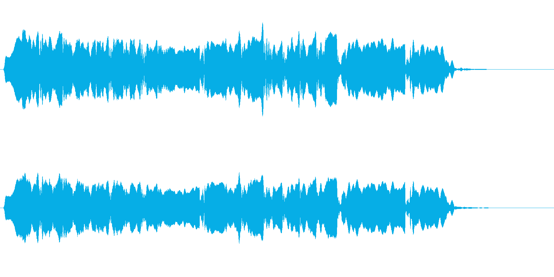 音侍SE「尺八フレーズ1」エニグマ音12の再生済みの波形