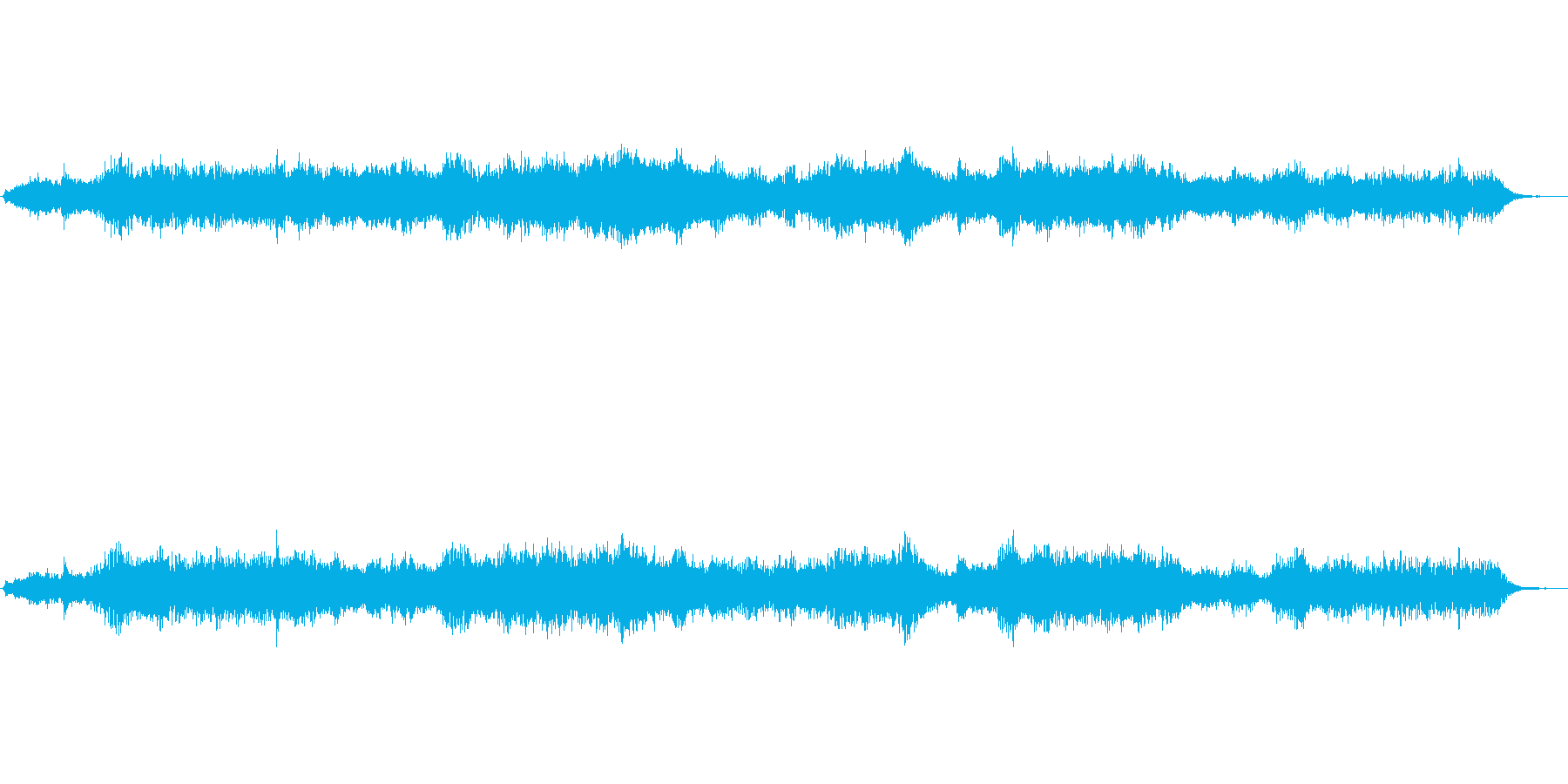 【効果音】ホラー系環境音(アンビエント)の再生済みの波形