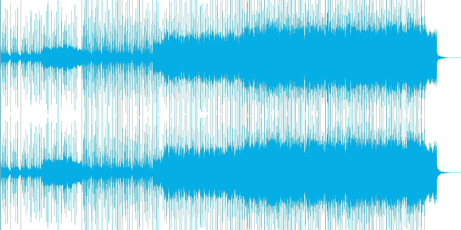 音楽会、お茶会、ほのぼのしたイメージの再生済みの波形