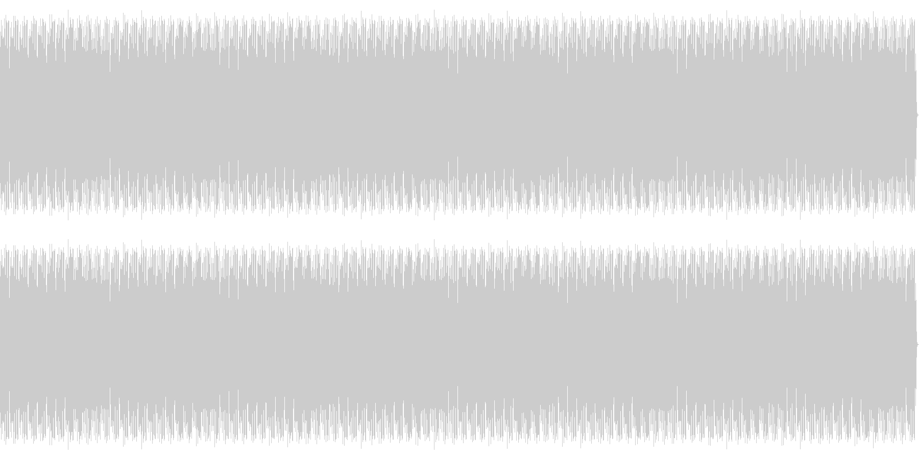 特撮にありそうな飛行音の未再生の波形