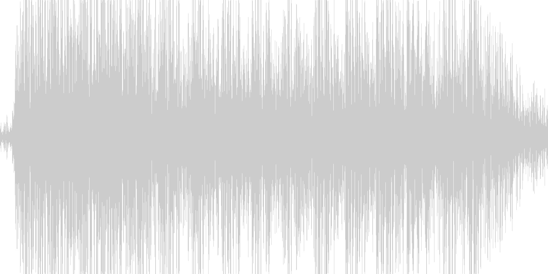 ガガガガ。ドリル・削岩機の音(短め)の未再生の波形