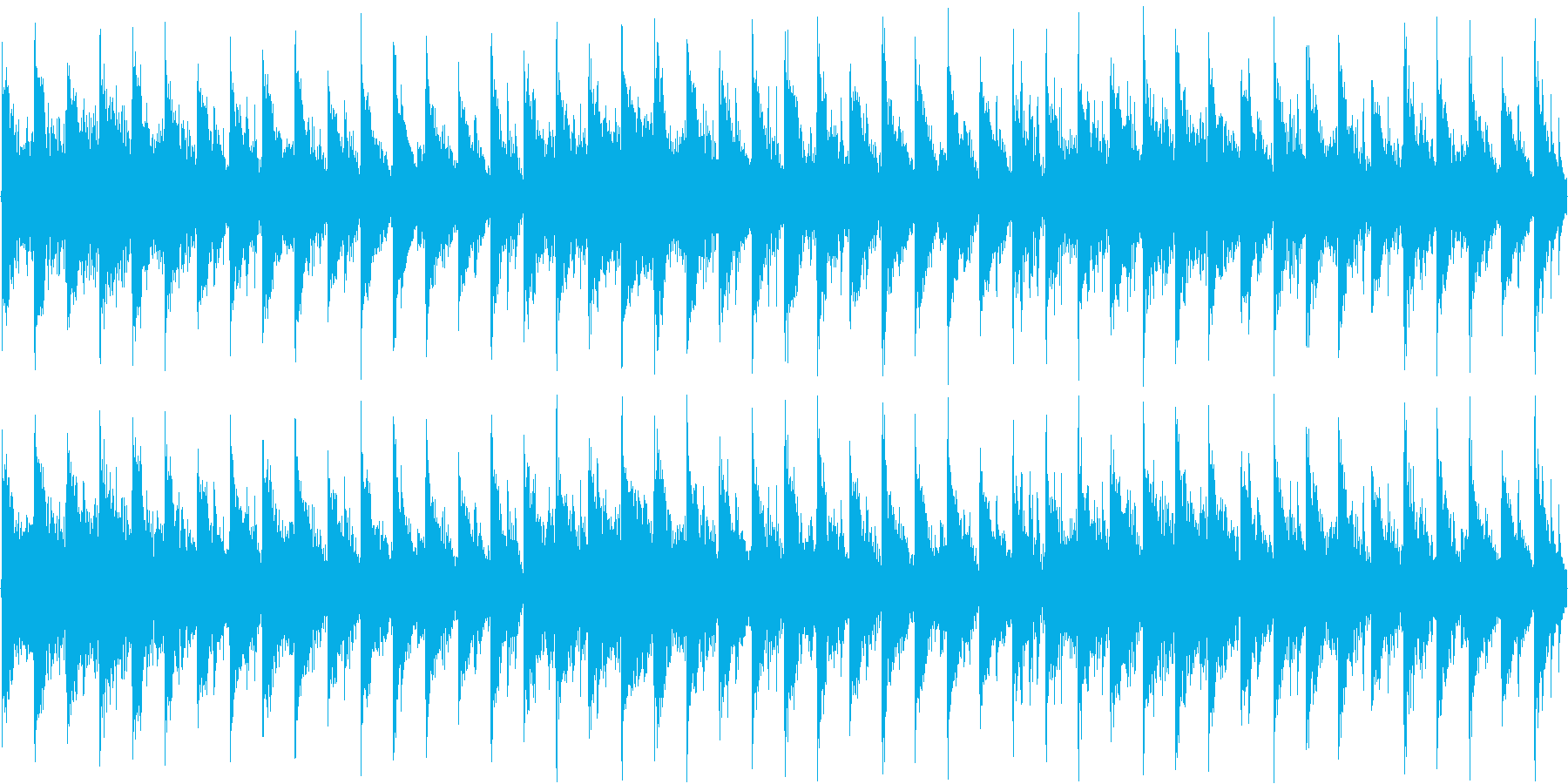 ふわふわとした空気感を味わえる楽曲です。の再生済みの波形