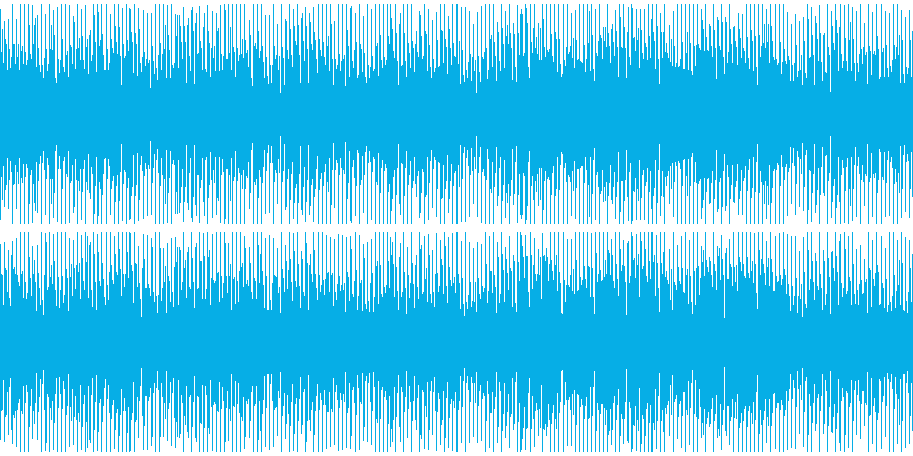 悲しみを背負っていそうなピアノの旋律の曲の再生済みの波形