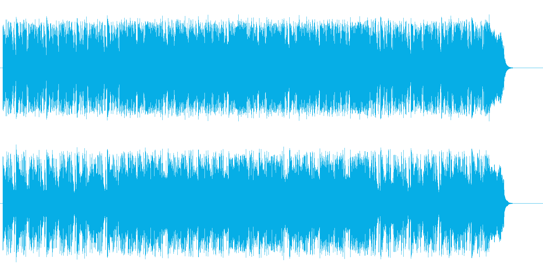 のんびり過ごすしっとりとしたバラードの再生済みの波形