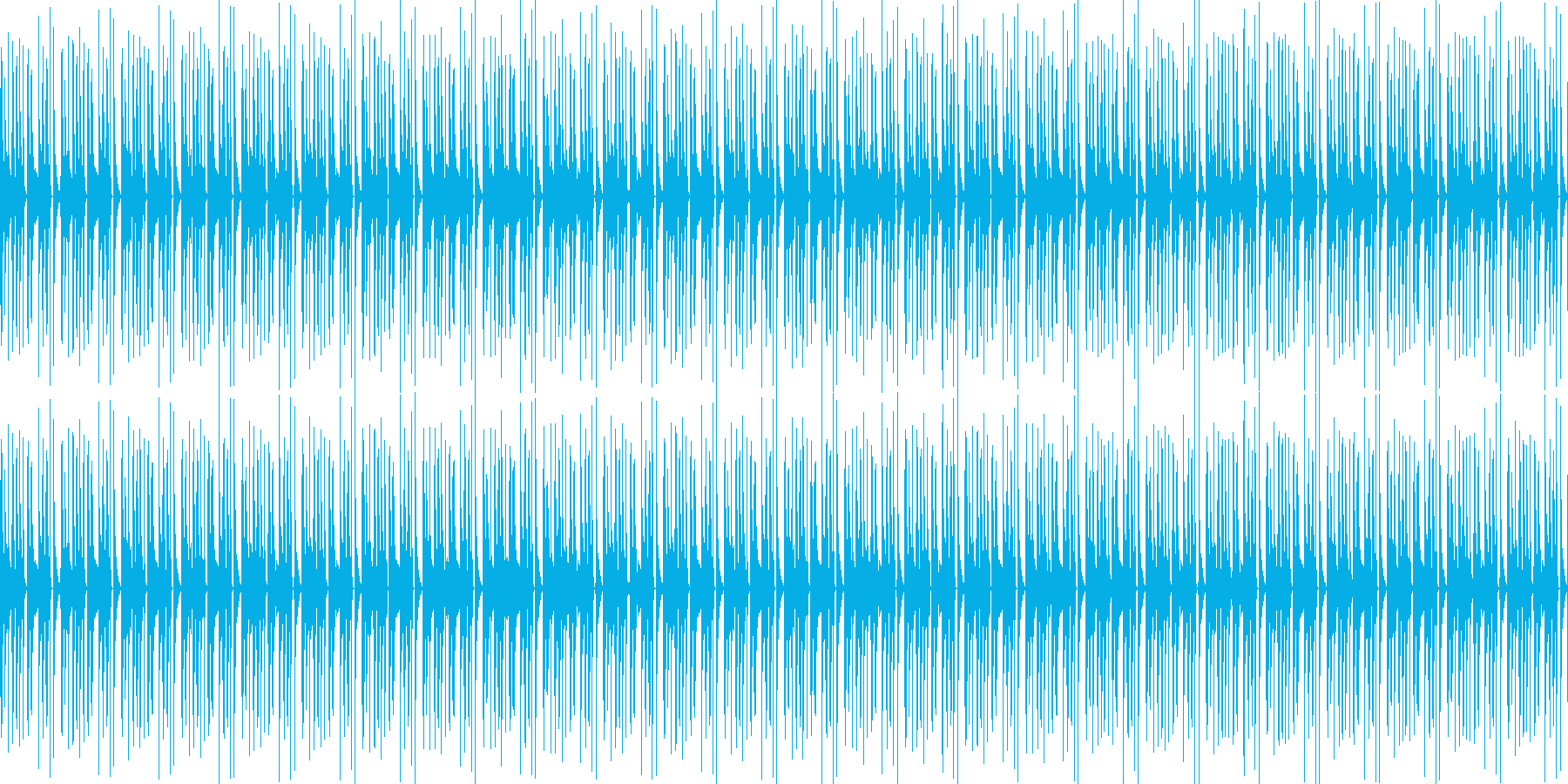 RPGのダンジョン内風BGM(loop)の再生済みの波形