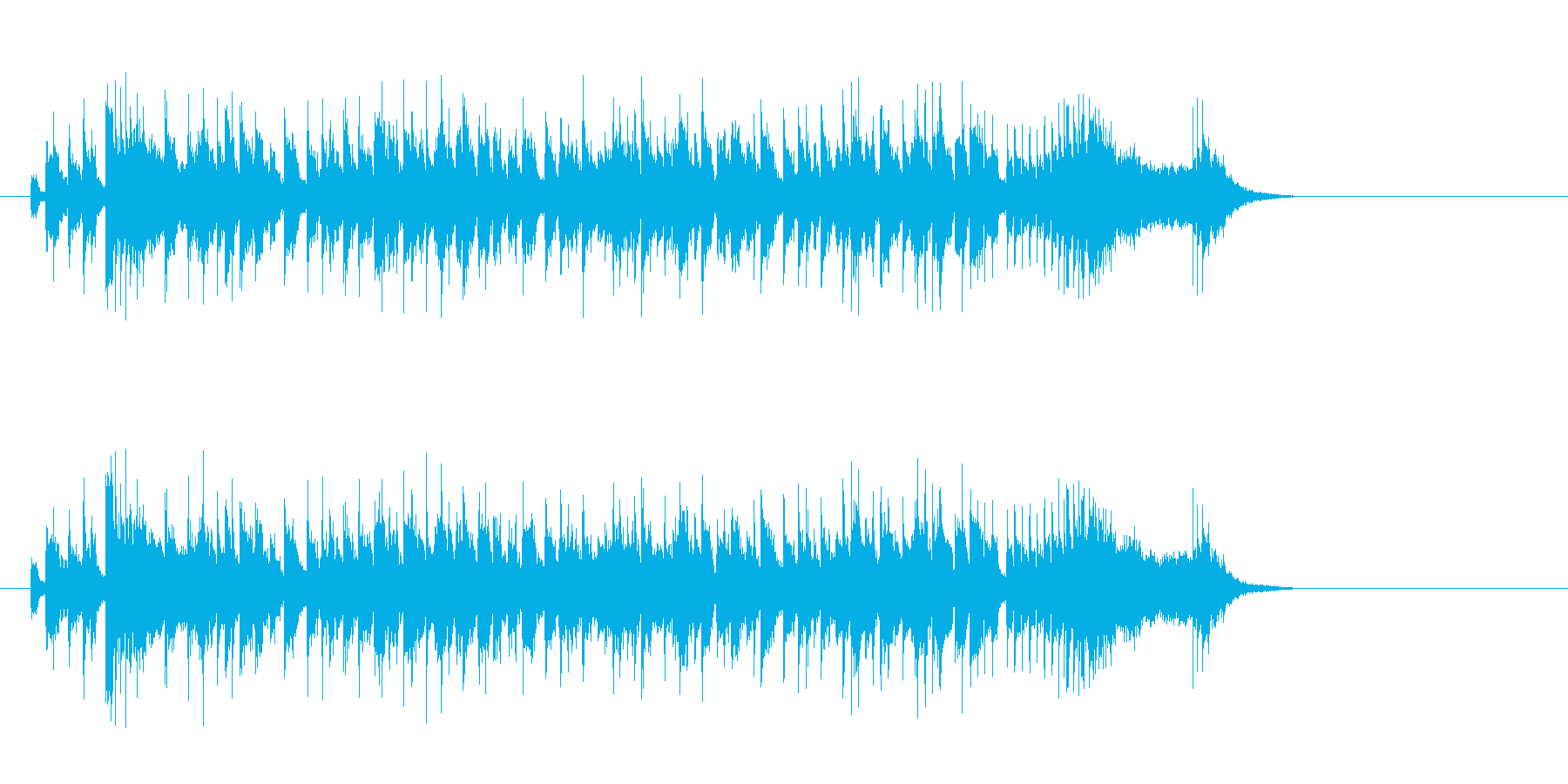 POP系一般ジングルの再生済みの波形