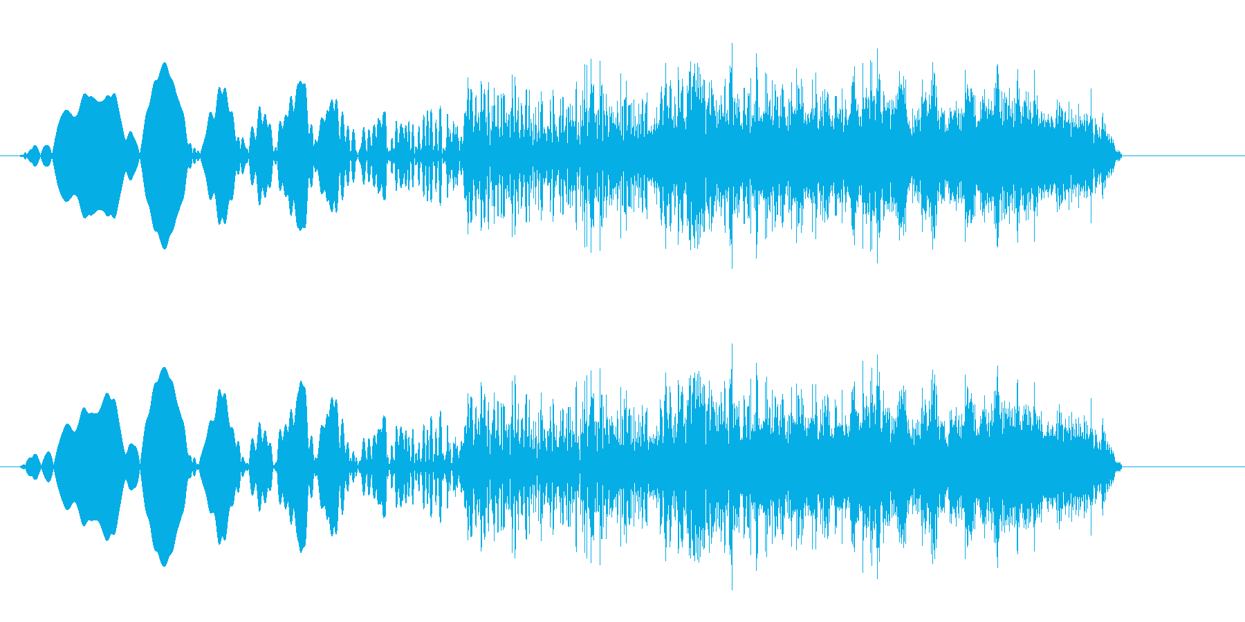 ウィンウィン(余韻↑08)の再生済みの波形