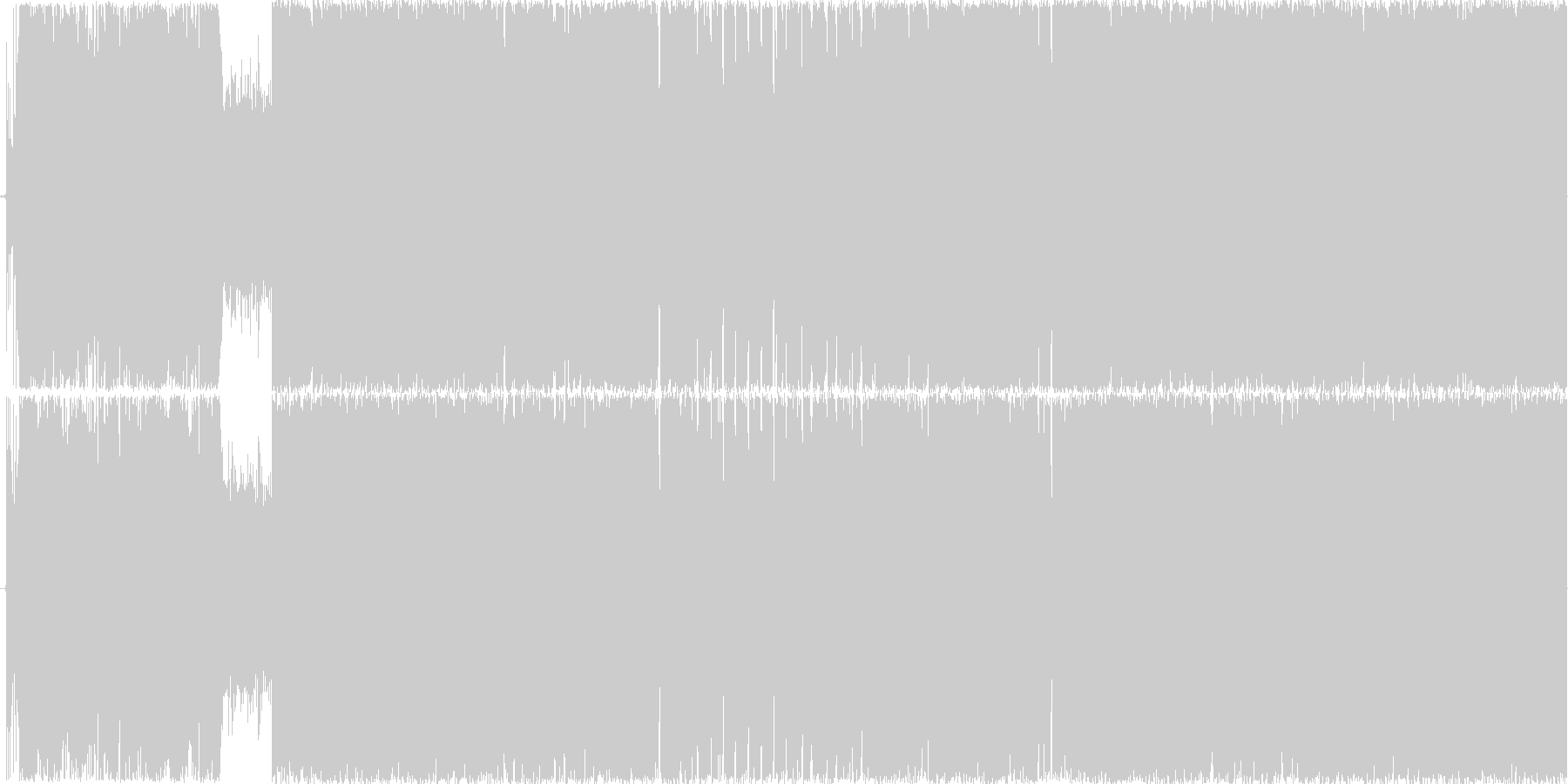 戦闘系ロック200BPM ループ用の未再生の波形