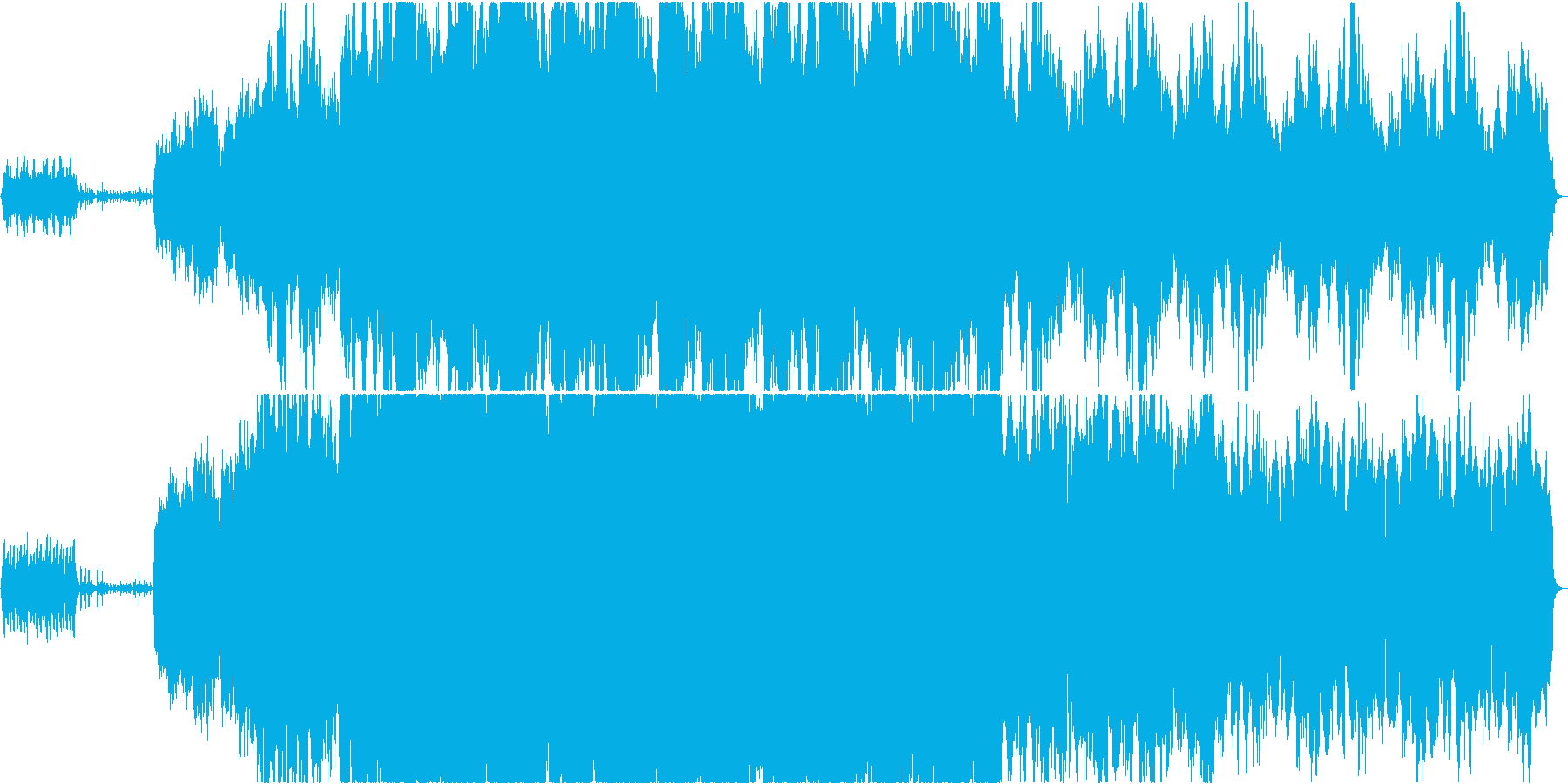 たゆやかな曲。の再生済みの波形