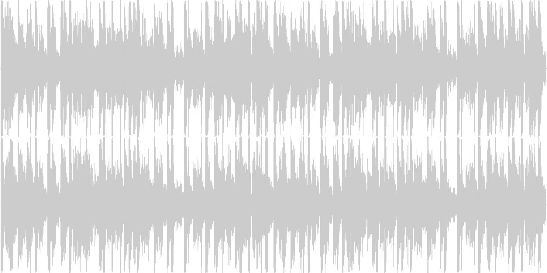 明るめで少し大人っぽい雰囲気の楽曲です。の未再生の波形