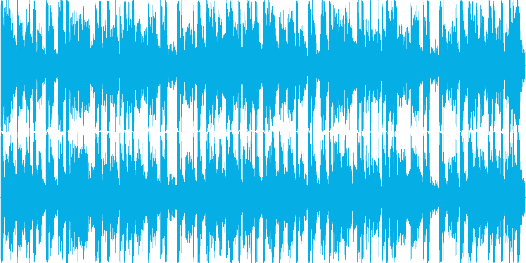 明るめで少し大人っぽい雰囲気の楽曲です。の再生済みの波形
