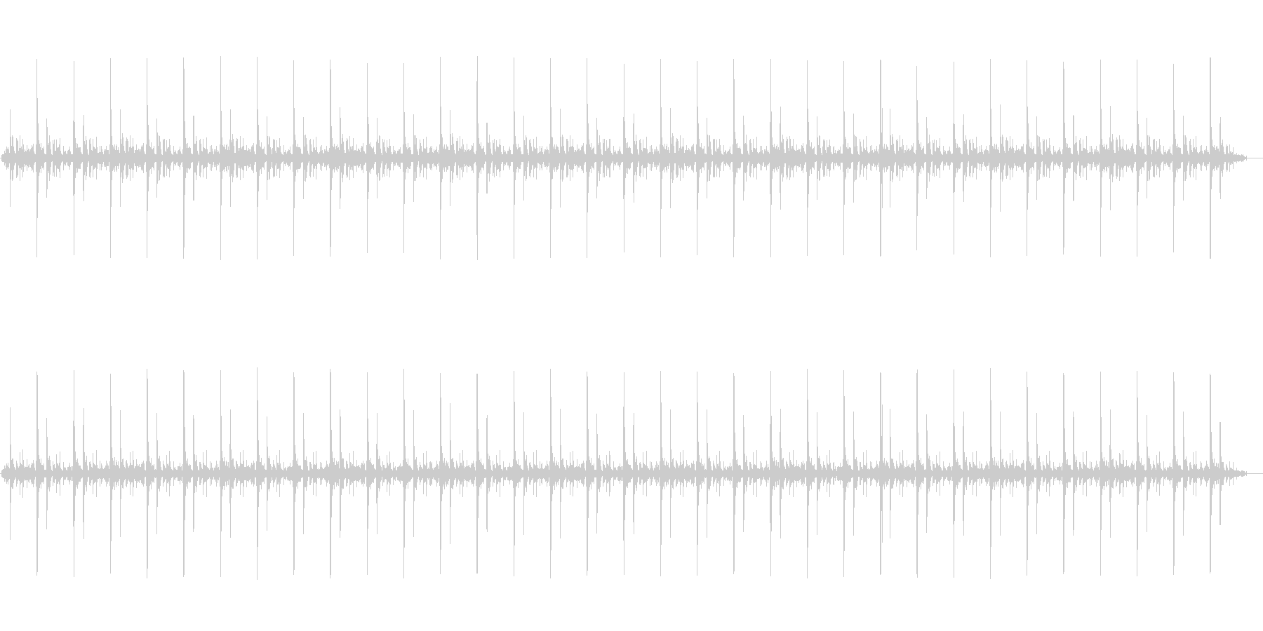 バネを作る機械の動作音01の未再生の波形