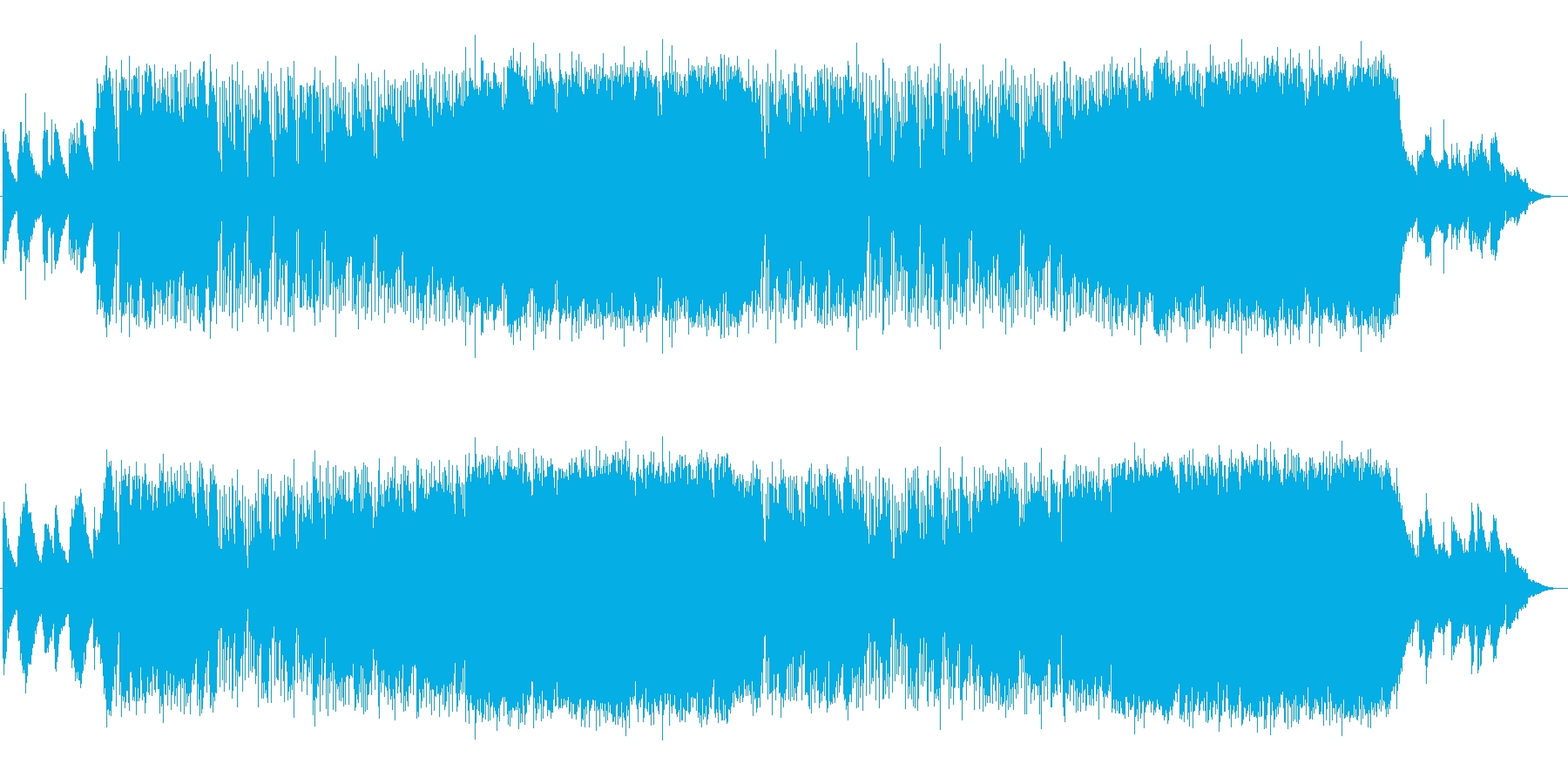前向きな気持ちになるピアノポップスの再生済みの波形