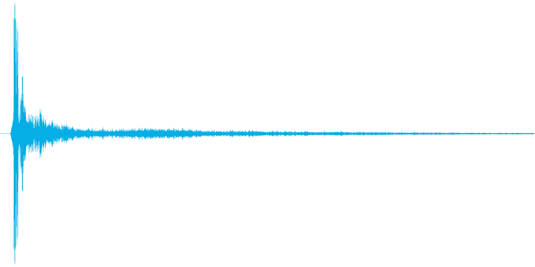 水滴、水の落ちる音です 07の再生済みの波形