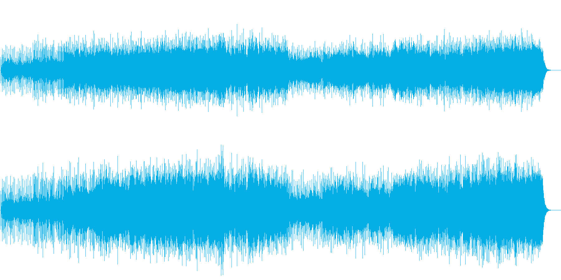 紀行向けBGM(遥かなる大地)の再生済みの波形