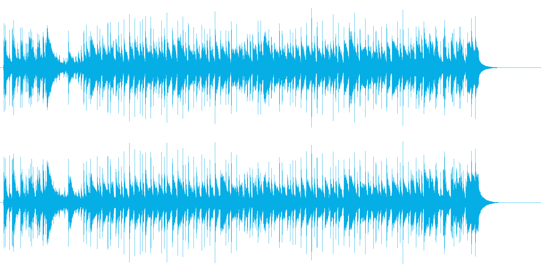 オープニングに最適な曲ですの再生済みの波形