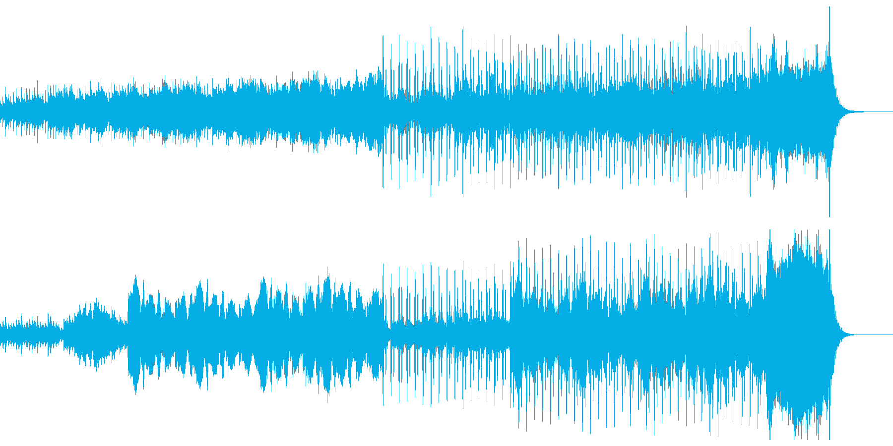 ハロウィン用BGM①怪しげなベルの再生済みの波形