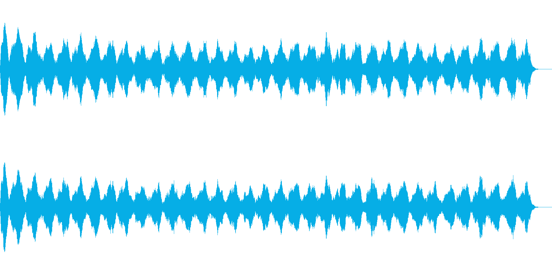 いつもより覚えやすい曲にしました。の再生済みの波形