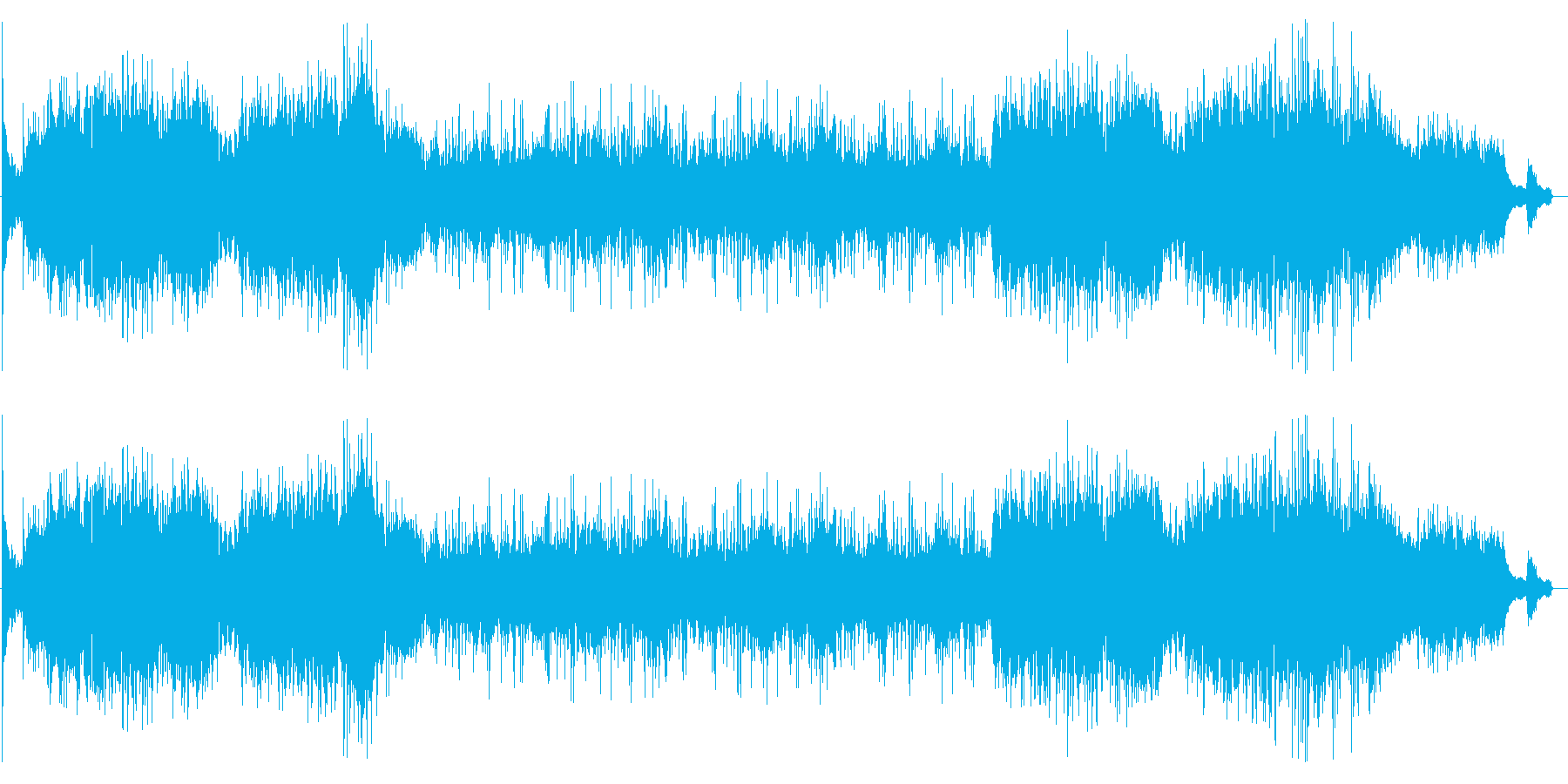 ショパンの幻想即興曲を原曲そのままカバーの再生済みの波形