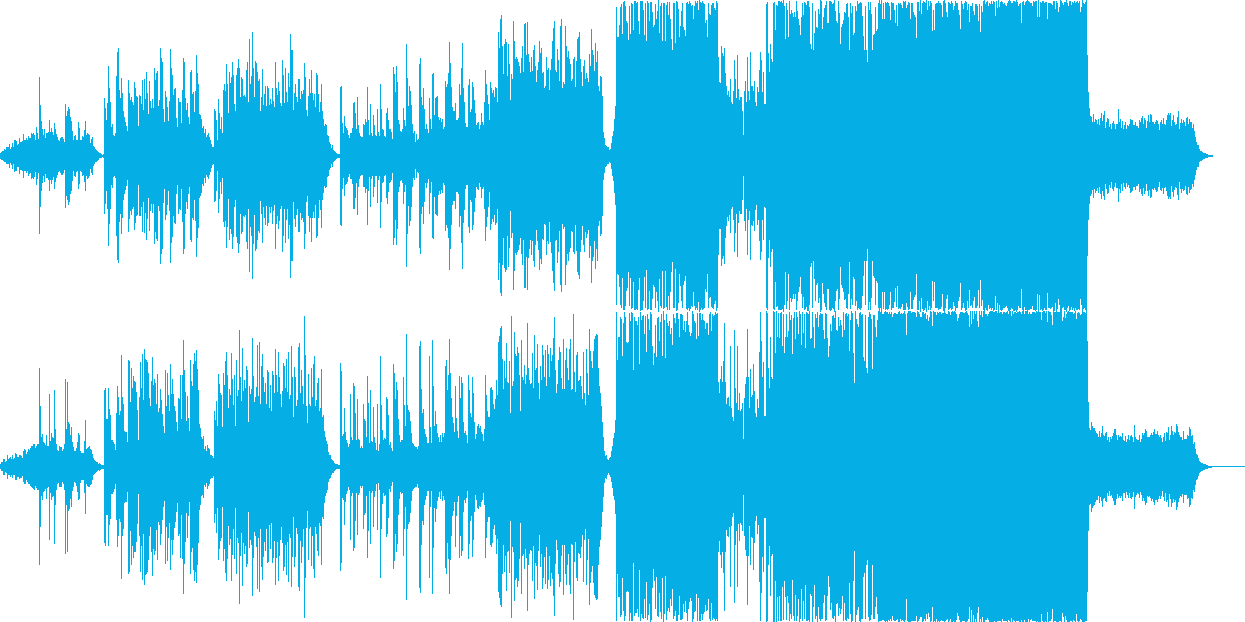 感動的なシーンを想定した楽曲ですの再生済みの波形
