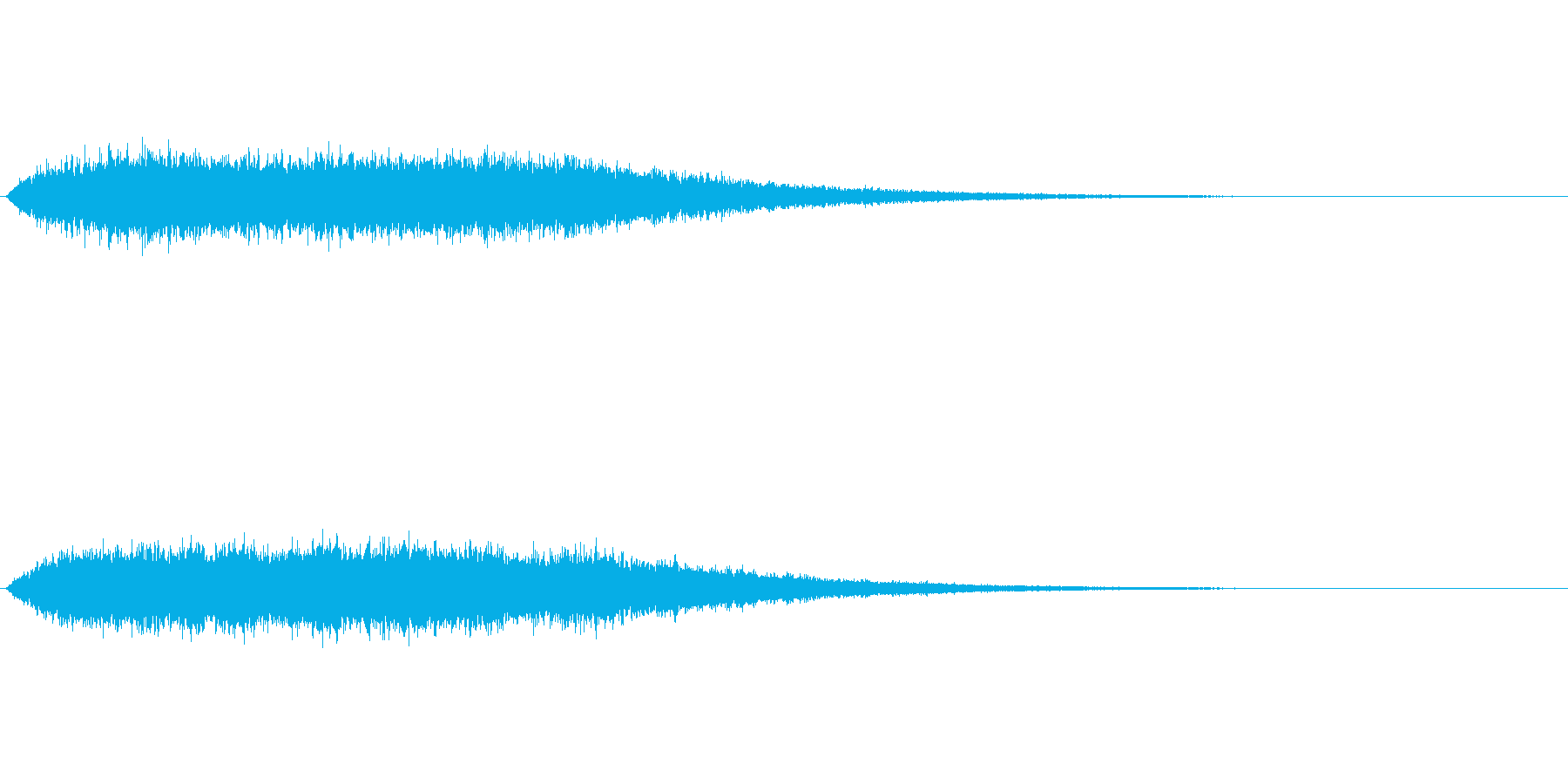 光に包まれたような神秘的な音ですの再生済みの波形