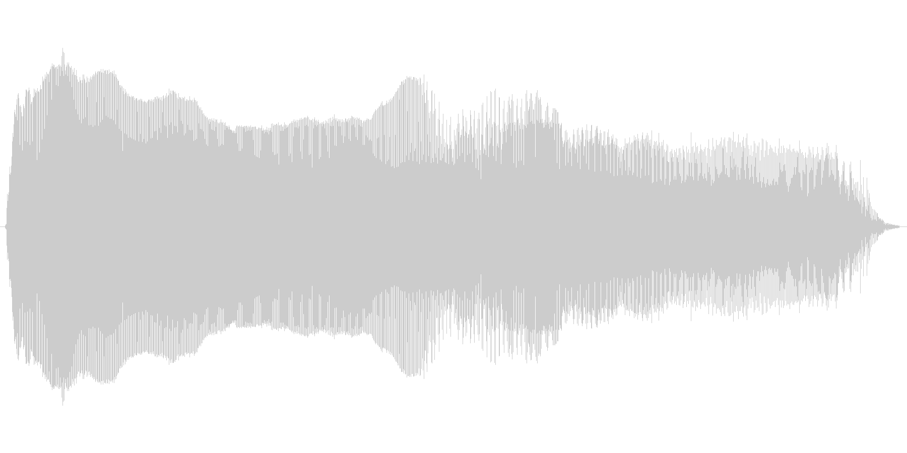 わああーー!(Type-E)の未再生の波形