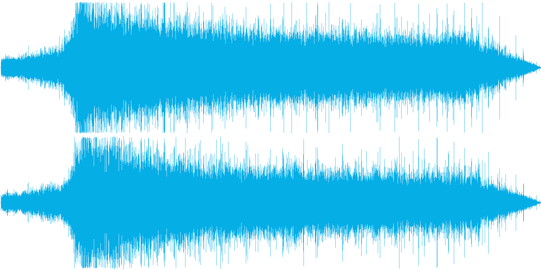 【拍手/大喝采/パチパチ/ワー】の再生済みの波形