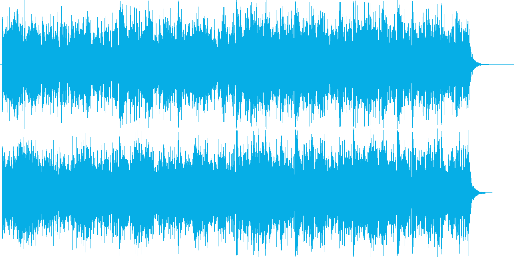 幻想的で爽やか 出発をイメージした曲の再生済みの波形