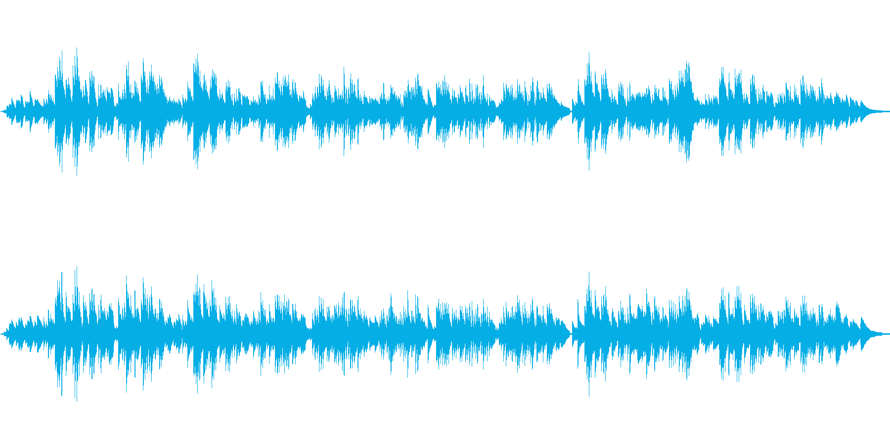 ピアノだけで演奏したオリジナル曲です。…の再生済みの波形