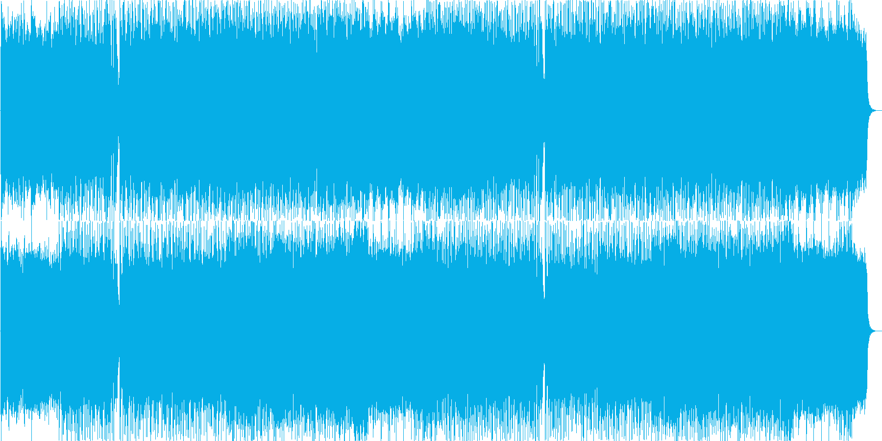 バイオリンが奏でる哀愁と勇気のバトル曲の再生済みの波形