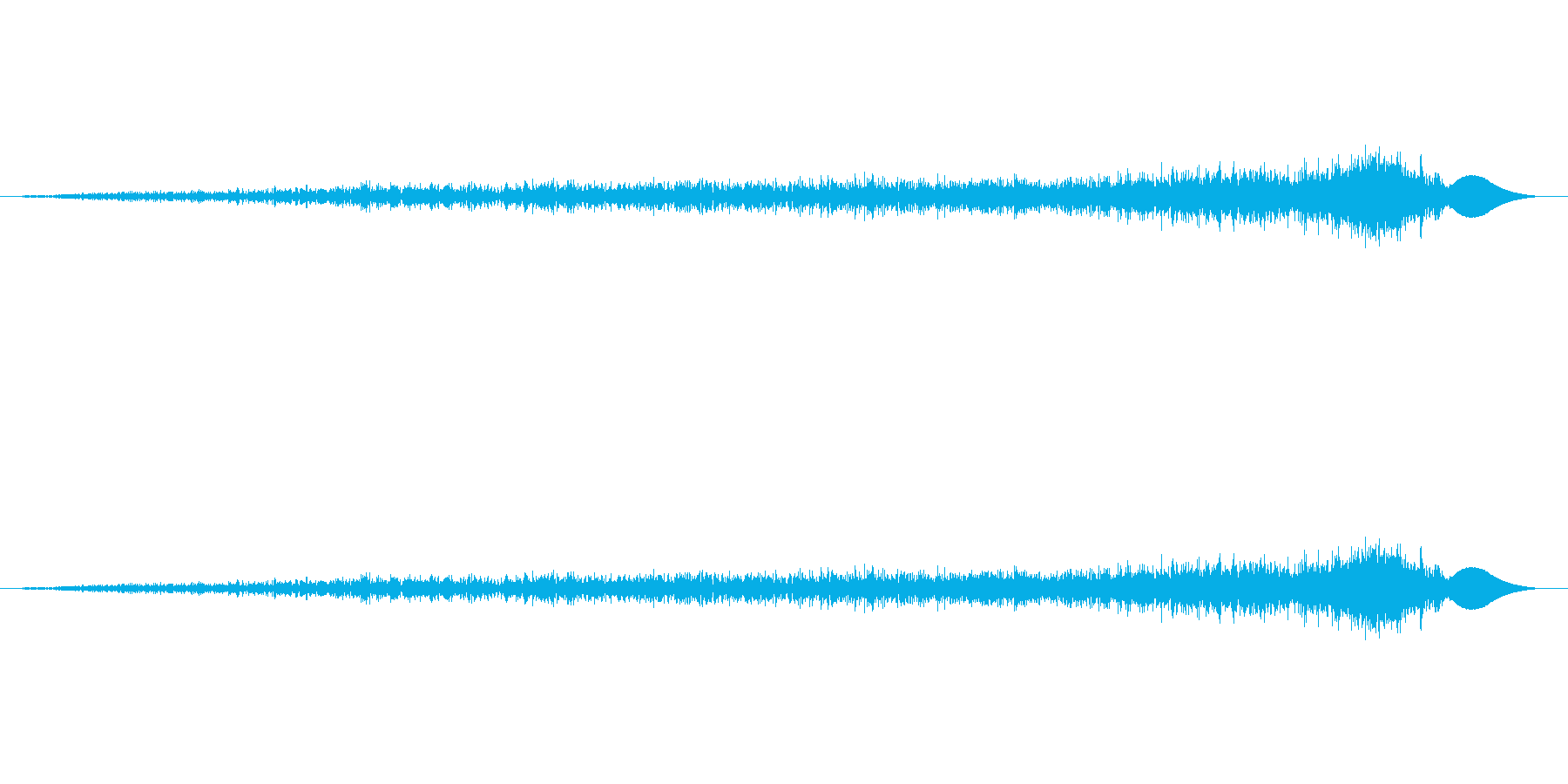 スーッ(スワイプゆっくり、ページめくる音の再生済みの波形