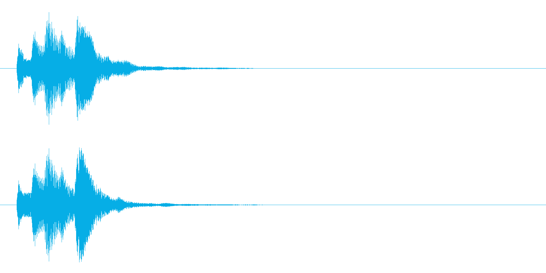 テロップ用_ロゴ表示_邦楽の再生済みの波形